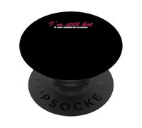 Divertente dicendo bavaglio I'm Still Hot It Just Comes In Flashes PopSockets PopGrip Adesivo
