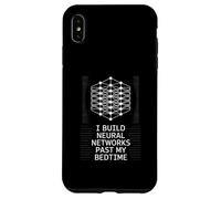 Divertente dicendo che costruisco reti neurali oltre la mia battuta sull"intelligenza artificiale della buonanotte Custodia per iPhone XS Max