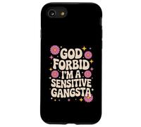 Divertente dicendo che Dio non voglia che io sia un gangsta sensibile Donne Uomini Custodia per iPhone SE (2020) / 7/8