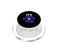 Divertente dicendo che è motivazionale tu contro te PopSockets PopGrip per MagSafe