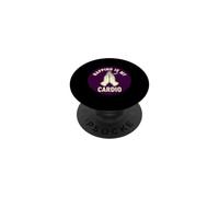 Divertente dicendo che fa un sonnellino cardio sarcastico PopSockets PopGrip Adesivo