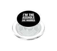 Divertente dicendo che ha sposato sarcastico umoristico PopSockets PopGrip per MagSafe