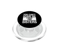 Divertente dicendo che non puoi spaventare due sorelle PopSockets PopGrip per MagSafe