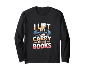 Divertente dicendo Che sollevo così Posso Portare più Libri Maglia a Manica