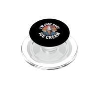 Divertente dicendo che sono qui per il gelato gratuito PopSockets PopGrip per MagSafe