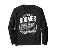 Divertente dicendo Che Sono Un Boomer Non Voglio Sentimenti Male Citazione Maglia a Manica