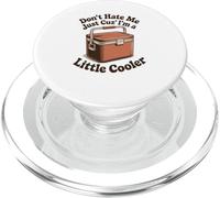 Divertente dicendo che sono un po 'più fresco gioco di parole scherzo umorismo donne uomini PopSockets PopGrip per MagSafe