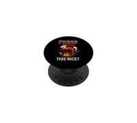 Divertente dicendo che stai dicendo gamberetti fritti questo riso PopSockets PopGrip Adesivo