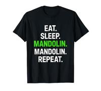 Divertente dicendo Il mandolino del Sonno ripetuto Sarcastico Maglietta