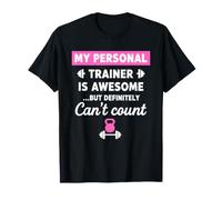 Divertente dicendo Il Mio Personal Trainer Impressionante Maglietta