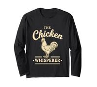 Divertente dicendo Il Sussurro di Pollo Sarcastico Maglia a Manica