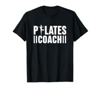 Divertente dicendo Pilates Coach con Silhouette Maglietta