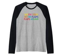 Divertente dicendo Quando esegui i Miei lembi applaudo Sarcastico Maglia con Maniche Raglan