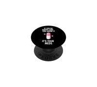 Divertente dicendo se sei felice e sai sarcastico PopSockets PopGrip Adesivo