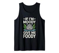 Divertente dicendo se Sono Moody Dare Foody Ippopotamo Canotta
