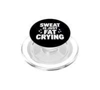 Divertente dicendo solo grasso piangere sarcastico umoristico PopSockets PopGrip per MagSafe