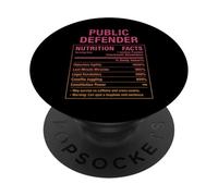 Divertente difensore pubblico PopSockets PopGrip Adesivo