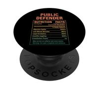 Divertente difensore pubblico PopSockets PopGrip Adesivo