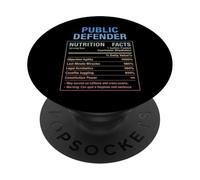 Divertente difensore pubblico PopSockets PopGrip Adesivo