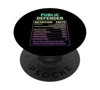 Divertente difensore pubblico PopSockets PopGrip Adesivo
