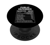 Divertente difensore pubblico PopSockets PopGrip Adesivo