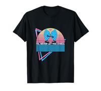 Divertente Dim Sum Bao Retro I'll Never Let You Gyoza Maglietta