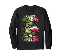 Divertente Dinosauro abrosessuale Maglia a Manica