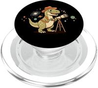Divertente dinosauro bambini astronomia astrofotografia PopSockets PopGrip per MagSafe