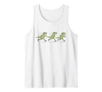 Divertente Dinosauro da Corsa T-Rex Runner Sarcastico Jogging T-Rex Canotta