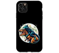 Divertente dinosauro e lupo mannaro Custodia per iPhone 11 Pro Max