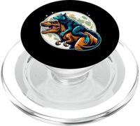 Divertente dinosauro e lupo mannaro PopSockets PopGrip per MagSafe