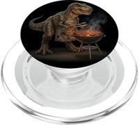 Divertente dinosauro Pitmaster barbecue affumicatore grill regalo per feste PopSockets PopGrip per MagSafe