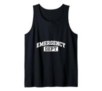 Divertente Dipartimento di Emergenza dicendo Varsity Athletic Canotta