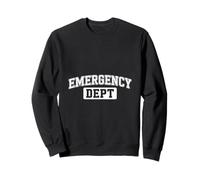 Divertente Dipartimento di Emergenza dicendo Varsity Athletic Felpa