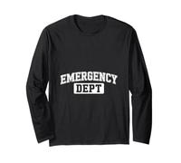 Divertente Dipartimento di Emergenza dicendo Varsity Athletic Maglia a Manica
