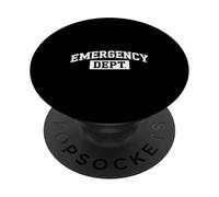 Divertente dipartimento di emergenza dicendo Varsity Athletic PopSockets PopGrip Adesivo