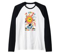 Divertente Dire "brucia Quando Faccio Pipì"! Sarcastico, Maglia con Maniche Raglan
