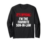 Divertente Dire Che è Ufficiale, Sono Il Figlio Preferito Law Maglia a Manica