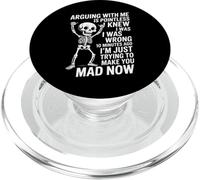Divertente dire che litigare è inutile, ti sto solo facendo arrabbiare PopSockets PopGrip per MagSafe