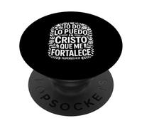 Divertente dire che posso fare tutte le cose attraverso Cristo PopSockets PopGrip Adesivo