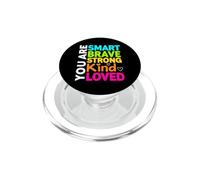 Divertente dire che sei intelligente, coraggioso, forte, gentile, amato PopSockets PopGrip per MagSafe