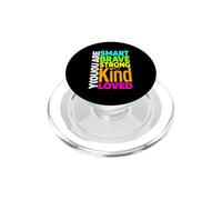Divertente dire che sei intelligente, coraggioso, forte, gentile, amato PopSockets PopGrip per MagSafe