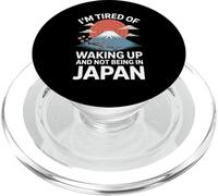 Divertente dire che sono stanco di svegliarmi non essere in Giappone PopSockets PopGrip per MagSafe