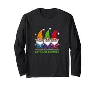 Divertente Dire Le Voci La Mia Testa Continua A Dire Get More Maglia a Manica