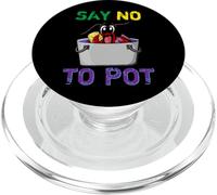 Divertente dire no a pentola gamberi bollire New Orleans PopSockets PopGrip per MagSafe