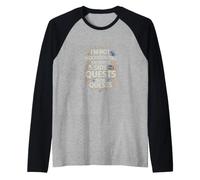 Divertente Dire Non procrastinare Facendo missioni Maglia con Maniche Raglan