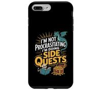 Divertente dire non procrastinare facendo missioni secondarie Gamer Custodia per iPhone 7 Plus/8 Plus