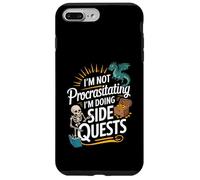 Divertente dire non procrastinare facendo missioni secondarie Gamer Custodia per iPhone 7 Plus/8 Plus