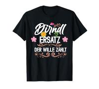 Divertente Dirndl Ricambio Oktoberfest Humor Wiesn WASN Donne Maglietta