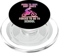 Divertente Dirt Bike Art per ragazzi ragazze motocross Dirt Bike Rider PopSockets PopGrip per MagSafe